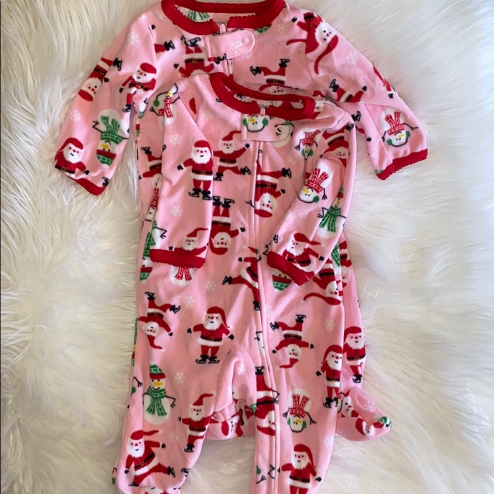 Carter’s Christmas Sleep and Play set of two